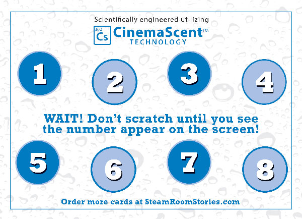 CinemaScent Scratch & Sniff